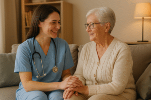 professionelle Pflegekräfte